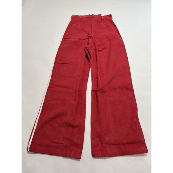 Maria de la Orden Niza Pants in Red - Picture 3 of 4